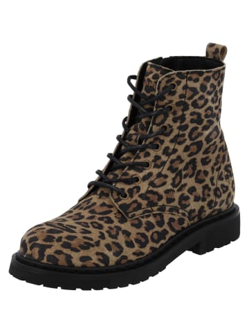 palado Schnürstiefeletten in Leopard