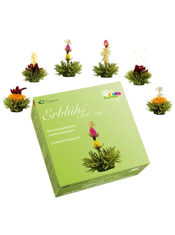 Creano 3x 6er BOX ErblühTee Grüner Tee + Weißer Tee + Grün/Weiß/Schwarz