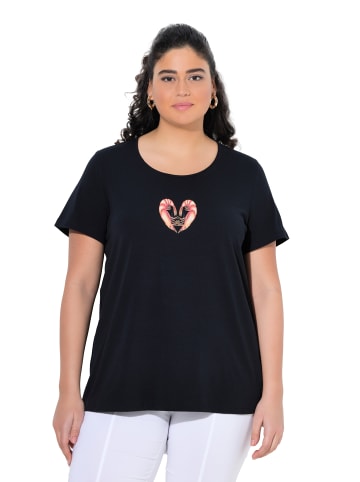 Ulla Popken Shirt in schwarz