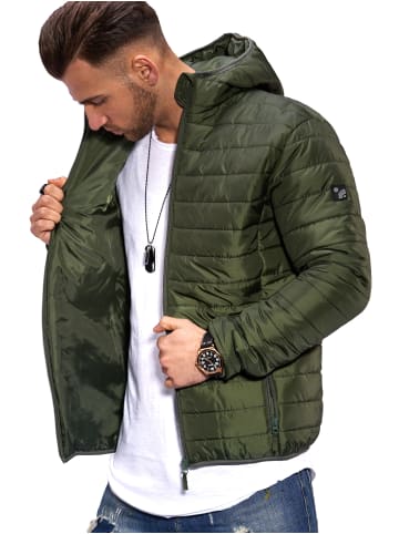 behype Steppjacke QUENTIN in khaki