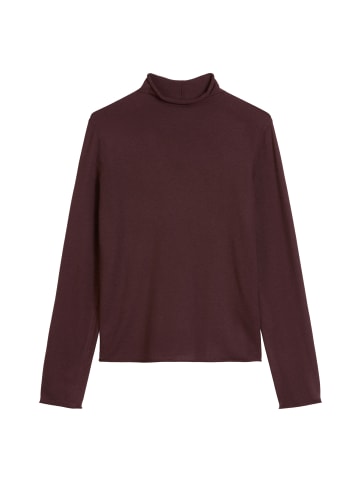 Marc O'Polo Rollkragenpullover slim in black cherry
