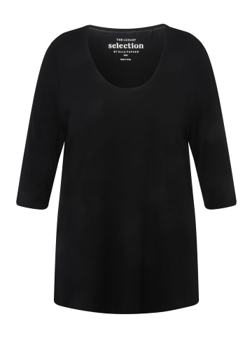 Ulla Popken Shirt in schwarz