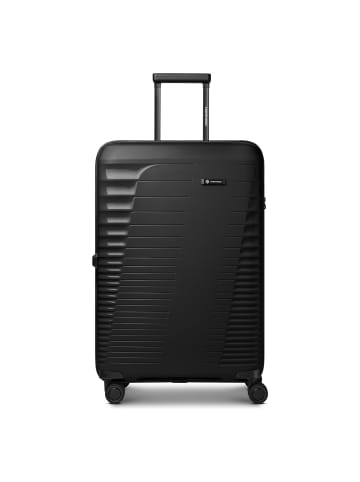 Farmhood Eco Edition 4 Rollen Trolley 67 cm mit Dehnfalte in black