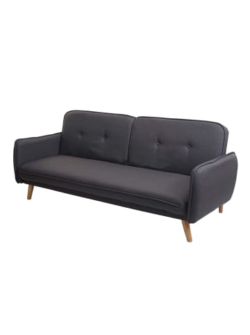 MCW Schlafsofa mit Schlaffunktion J18, Anthrazit-grau