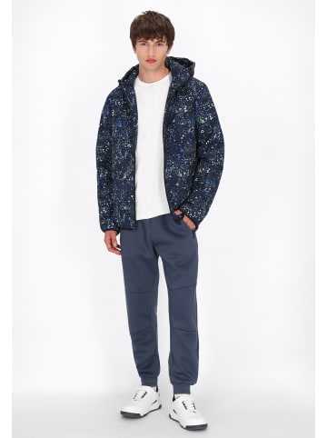 MO Jacket in navy multicolor