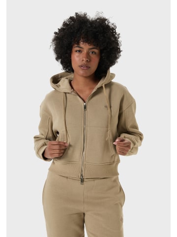 Tom Barron Freizeitanzug Oversize Zipper Relaxed Tracksuit With Hoodie in BRAUN