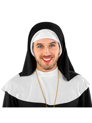 tectake Weit geschnittene Robe, schwarz