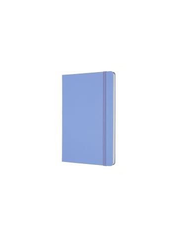 Moleskine Notizbuch mit festem Einband, 70g-Papier Blanko "Classic" in Hortensien Blau