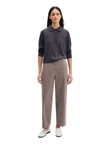 Marc O'Polo Feinstrick-Poloshirt regular in Blue Graphite