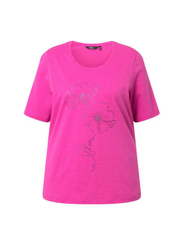 Ulla Popken Shirt in kräftiges pink