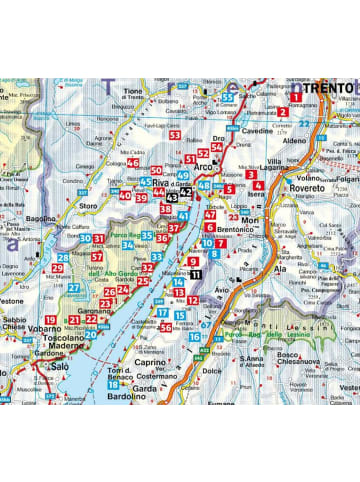 Bergverlag Rother Gardaseeberge | Die schönsten Tal- und Höhenwanderungen. 57 Touren. Mit...