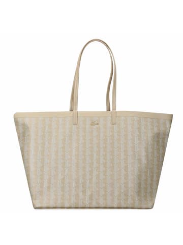 Lacoste Zely - Shopper 40 cm in mono irish cream farine