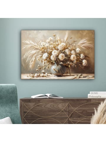 MuchoWow Leinwand bilder Elegante Blumen (BxH)