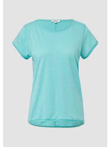 s.Oliver T-Shirt in 6099_türkis