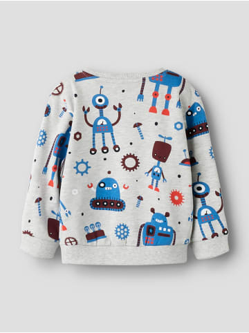 name it Sweatshirt in Light Grey Melange