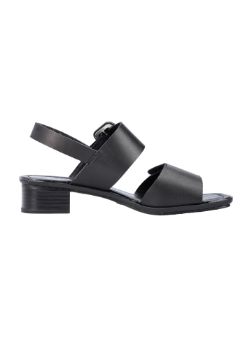 rieker Komfort Sandalen in Schwarz
