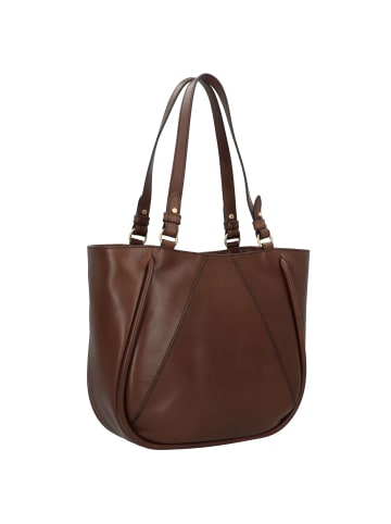 The Bridge Brigida Schultertasche Leder 33 cm in marrone