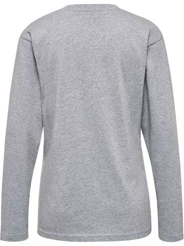 Hummel Hummel T-Shirt L/S Hmlred Multisport Damen in GREY MELANGE