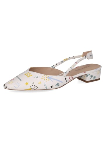 Caprice Slingpumps in Weiß