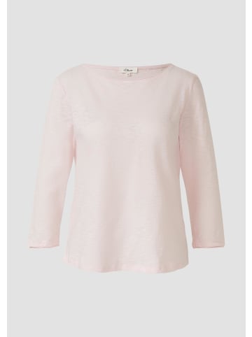 s.Oliver T-Shirt in 4116_zartrosa