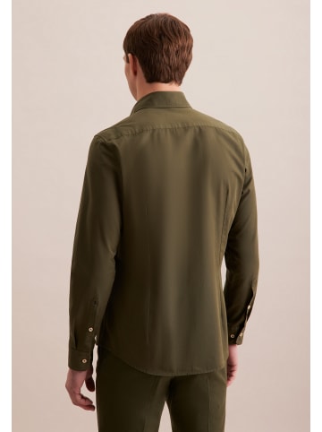 Seidensticker Casual Hemd Slim in Grün