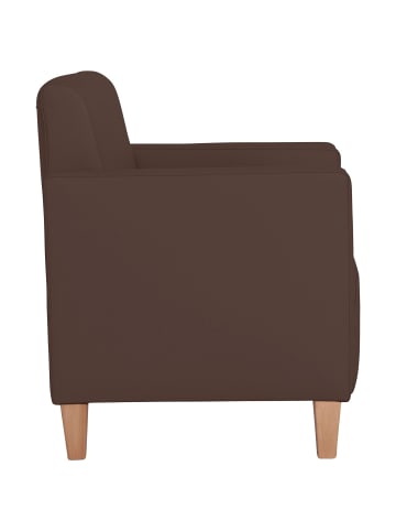 others SESSEL Karol Bezug Kunstleder Buche natur / braun