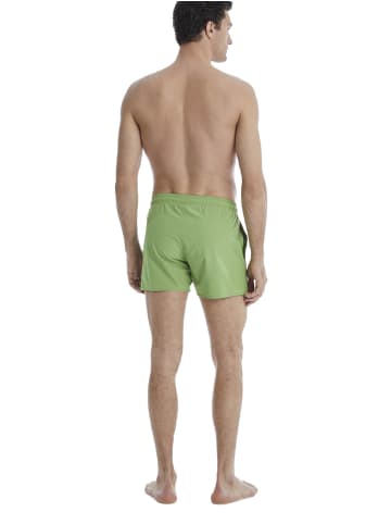 BLACKSPADE Fits perfect Badeshorts Short Uni mit kurzem Bein in green