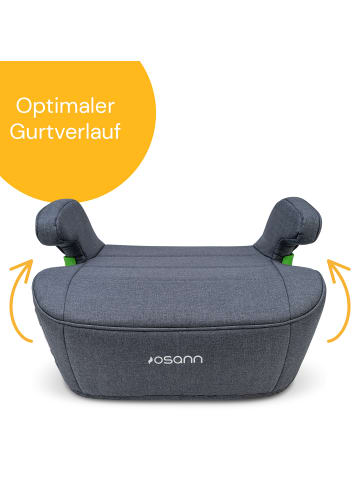 Osann Kindersitz "Junior Isofix i-Size" Elephant Grey - 126 bis 150 cm