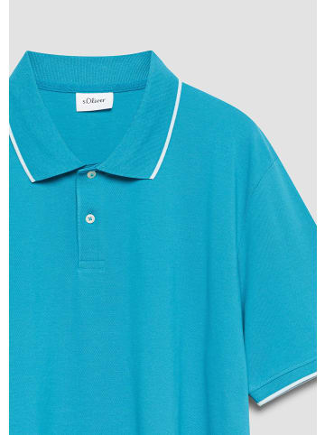 s.Oliver Polo-Shirt in 6628_türkis