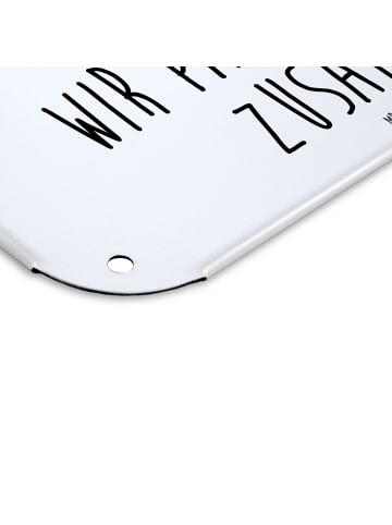 Mr. & Mrs. Panda Wandbild Avocado Toast mit Spruch in Weiß