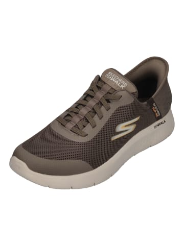 Skechers Sneaker Low GO WALK FLEX HANDS UP 216324  in braun