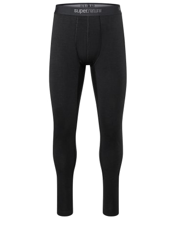 super.natural Merino Tight in schwarz