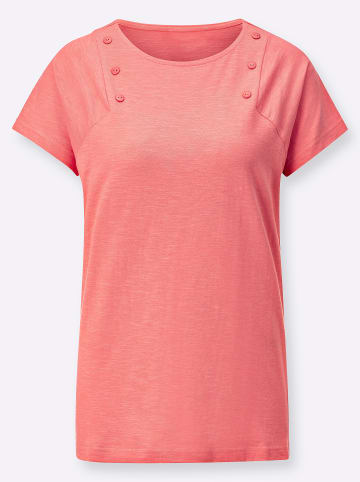 WITT WEIDEN Kurzarmshirt in koralle