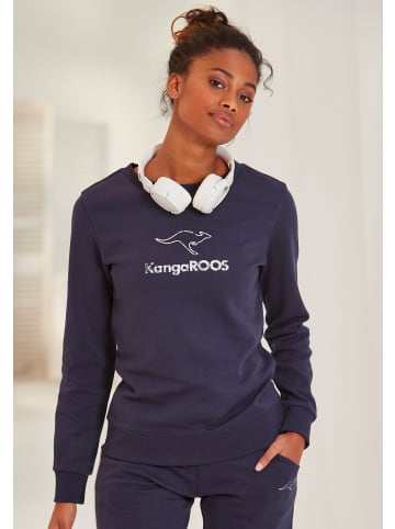 Kangaroos Sweatshirt in marine