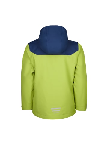 Trollkids 3-in-1-Funktionsjacke "Preikestolen" in Kiwigrün/Mystikblau