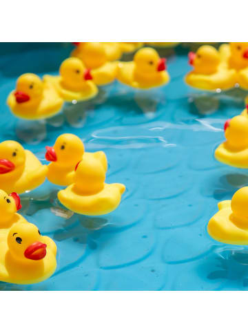 relaxdays 50 x Badeente in Gelb