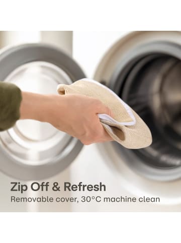 Praknu Türstopper Sack für Den Boden - Extra schwer 1Kg - mit Waschbarem