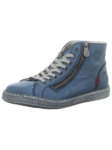 rieker Schnürstiefelette in blau