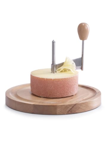 Zeller Present Käseschneide-Set in braun