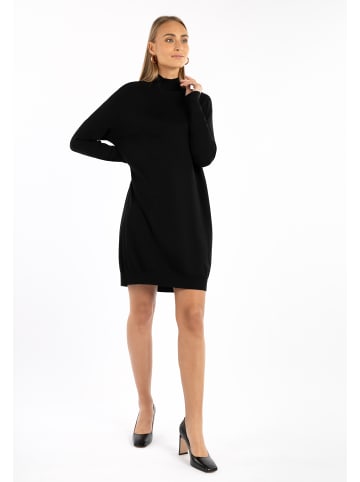 RISA Damen Strickkleid in Schwarz