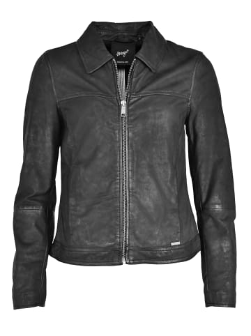 Maze Lederjacke 4202117 in schwarz