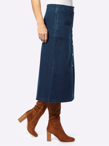 Sieh an! Jeansrock in blue-stone-washed