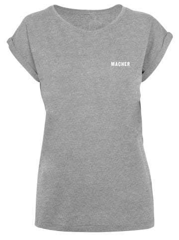 F4NT4STIC T-Shirt Macher in grau meliert