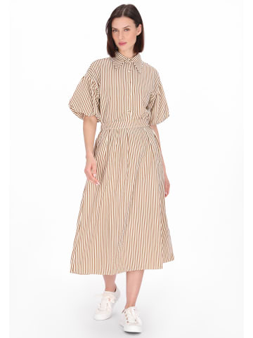 usha BLUE LABEL Women Skirt in brown offwhite