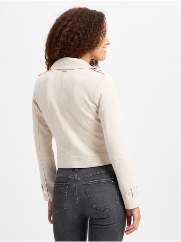 Zero  Lederjacke in ecru