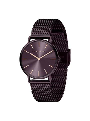 LIEBESKIND BERLIN Armbanduhr The Colourful Classic in lila