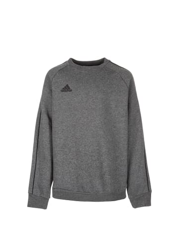 adidas Performance Sweatshirt Core 18 in dunkelgrau / schwarz