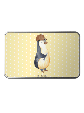 Mr. & Mrs. Panda Metalldose rechteckig Wenn Papa es nicht repari... in Gelb Pastell