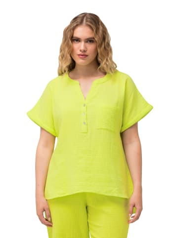 Ulla Popken Bluse in neongrün