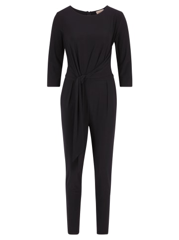 CARTOON Jumpsuit mit Bindegürtel in Schwarz